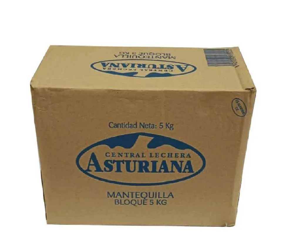 Bloque Mantequilla Asturiana 5Kg — Lácteos