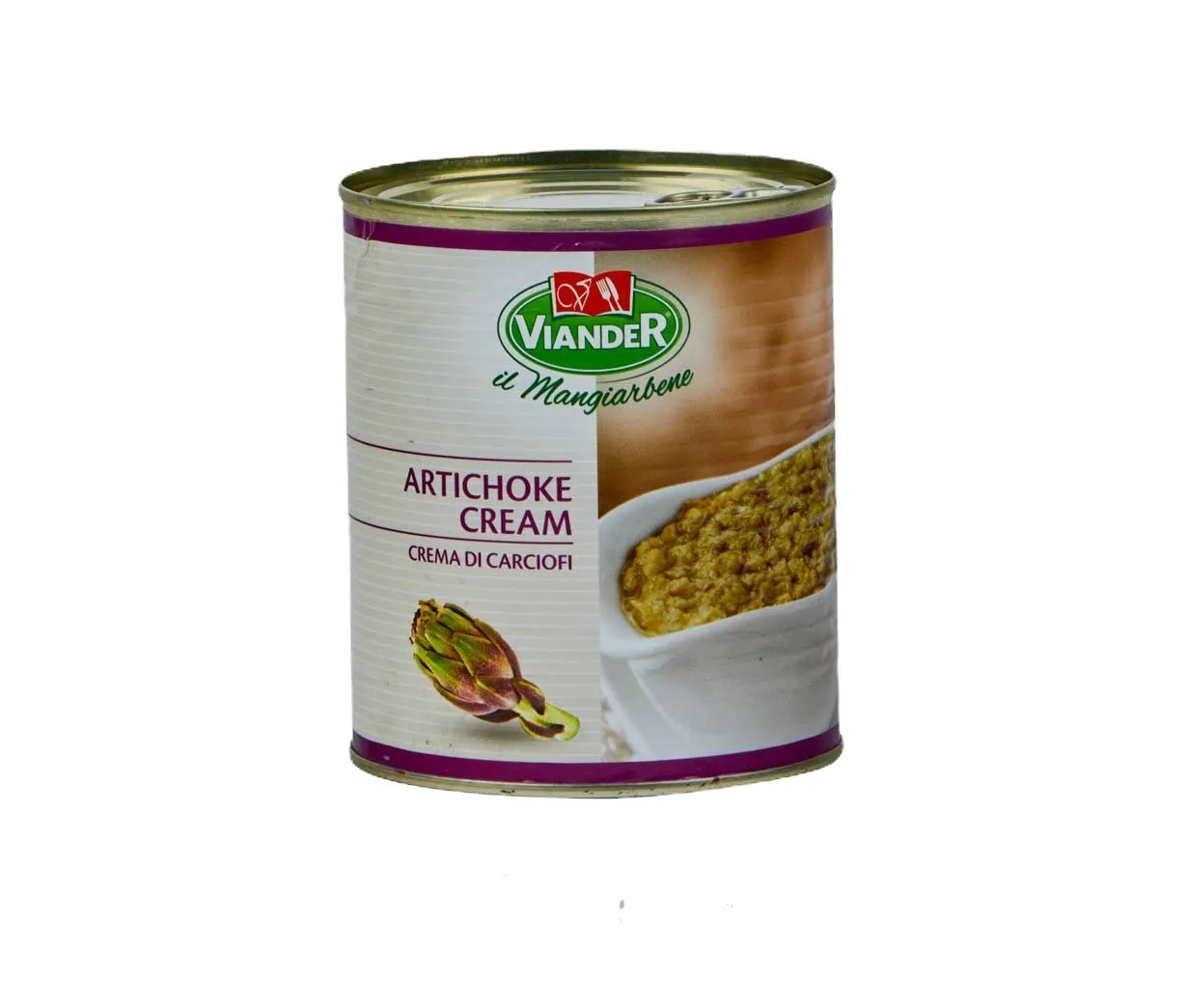 Crema Di Carciofi Viander 800g — Conservas / Salsas / Aceites