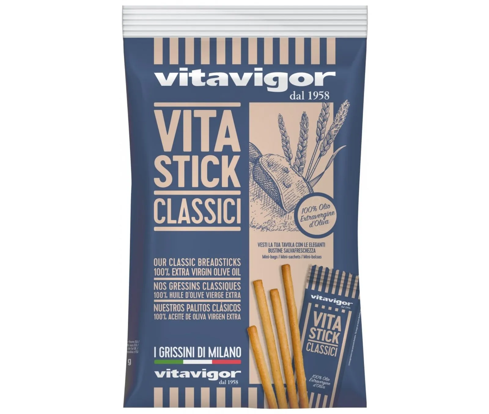 Grissini Tradizional 6x420g — Panes / Pastas / Harinas