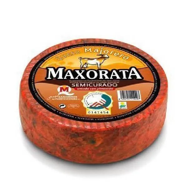 Queso Majorero Semicurado Pimentón 4Kg x 2Ud — Quesos Semicurados