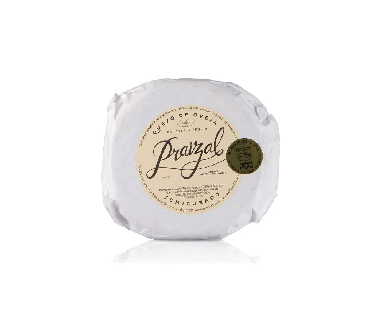 Queso Semi Redondo Mini Praizal — Quesos Semicurados