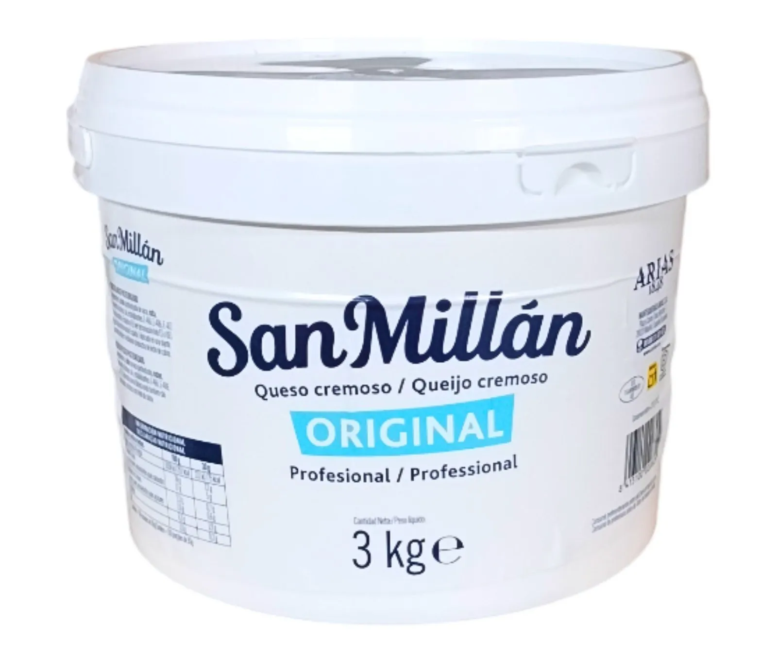 Queso Cubo San Millán 3Kg x 2Ud — Quesos Frescos / Tiernos