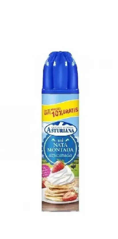 Nata Spray Asturiana 250cc x 12Ud — Lácteos