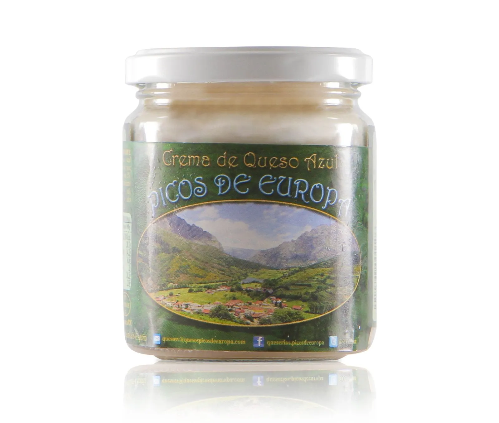 Tarro Crema Azul Valdeón 200g x 12Ud — Quesos Azules