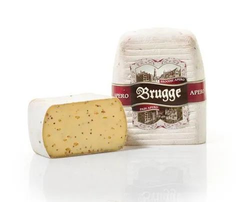 Queso Brugge Mostaza Pan Apero 2,8Kg — Quesos Importación