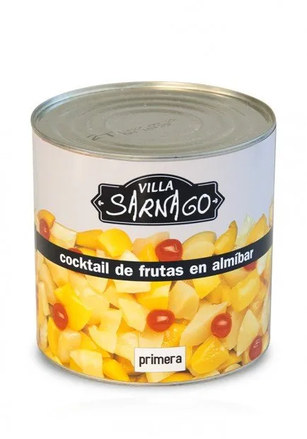 Cocktail Frutas Almibar 3Kg x 6Ud — Conservas / Salsas / Aceites
