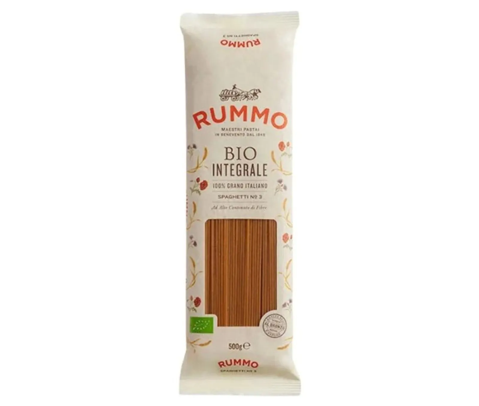Spaghetti Bio Integrali Rummo nº3 500g x 24Ud — Panes / Pastas / Harinas