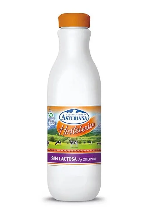Leche Asturiana Sin Lactosa Hostelería 1,5L x 4Ud — Lácteos