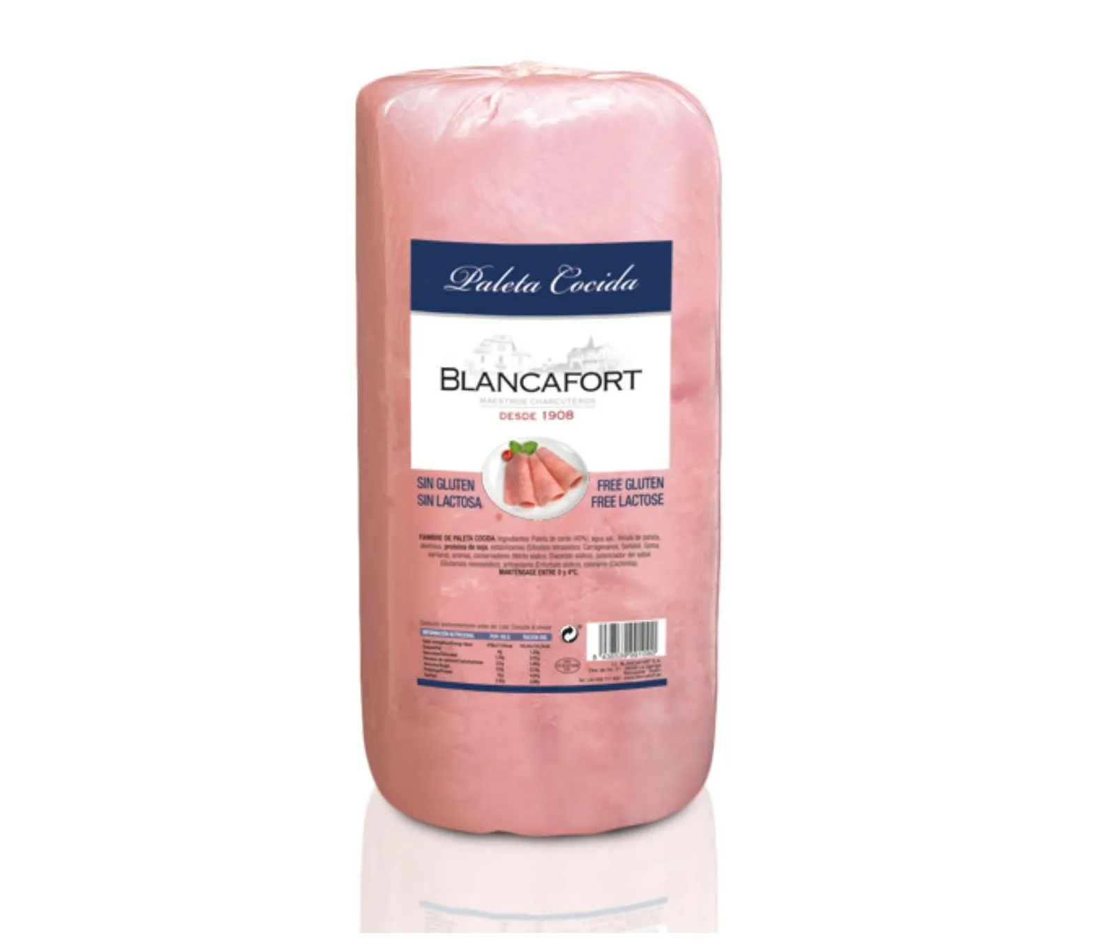 Paleta Cocida Blancafort 11x11 3kg x 2Ud — Embutidos / Cárnicos