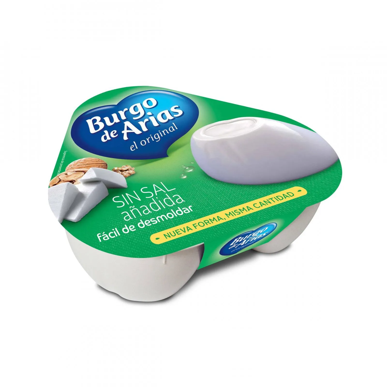 Queso Burgo Arias Sin Sal 3x72g x 6Ud — Quesos Frescos / Tiernos