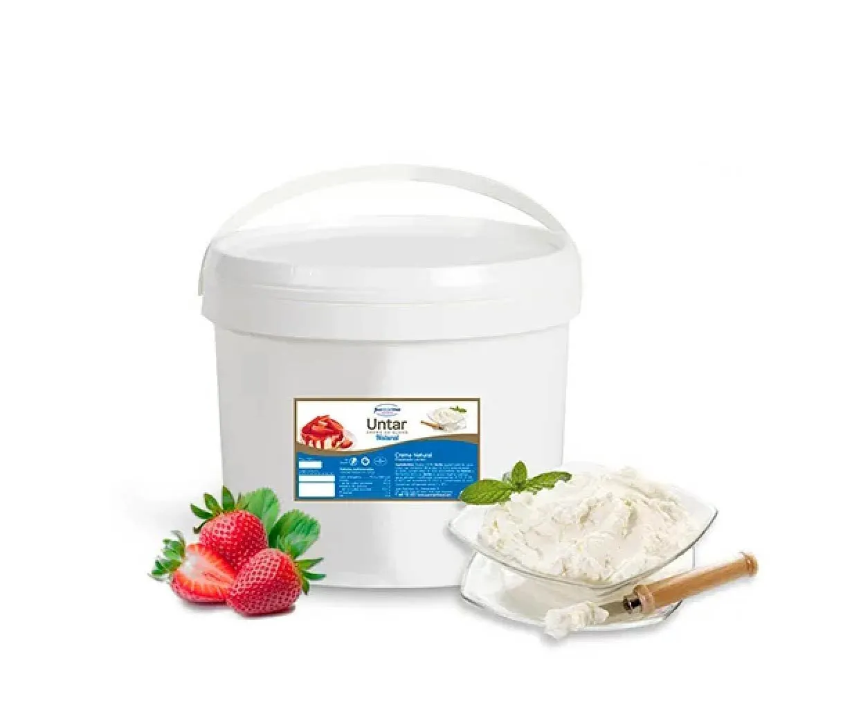 Crema Queso Fundido Untar Cabra 2,2Kg — Quesos Frescos / Tiernos