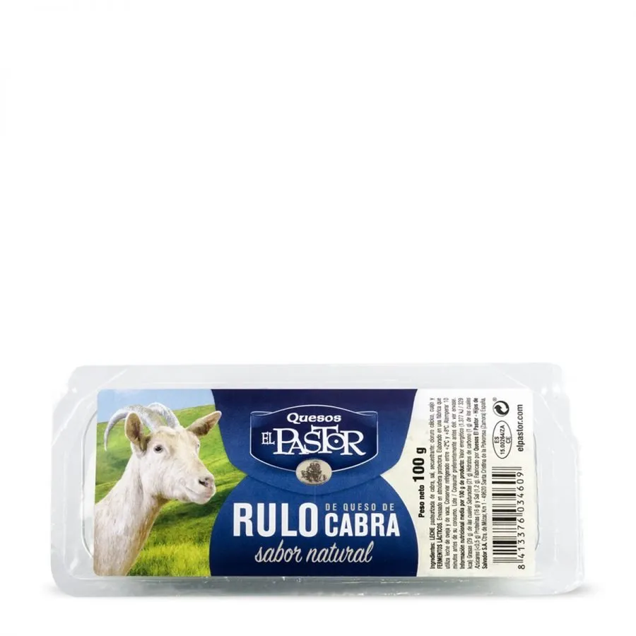 Queso Rulo Natural 100g x 8Ud — Quesos Frescos / Tiernos