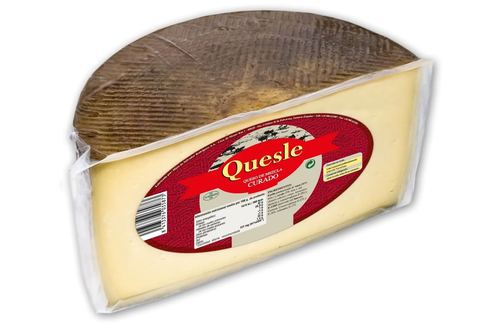 Queso Mitades Horeca Mezcla Curado Pastor 3Kg x 2Ud — Quesos Curados