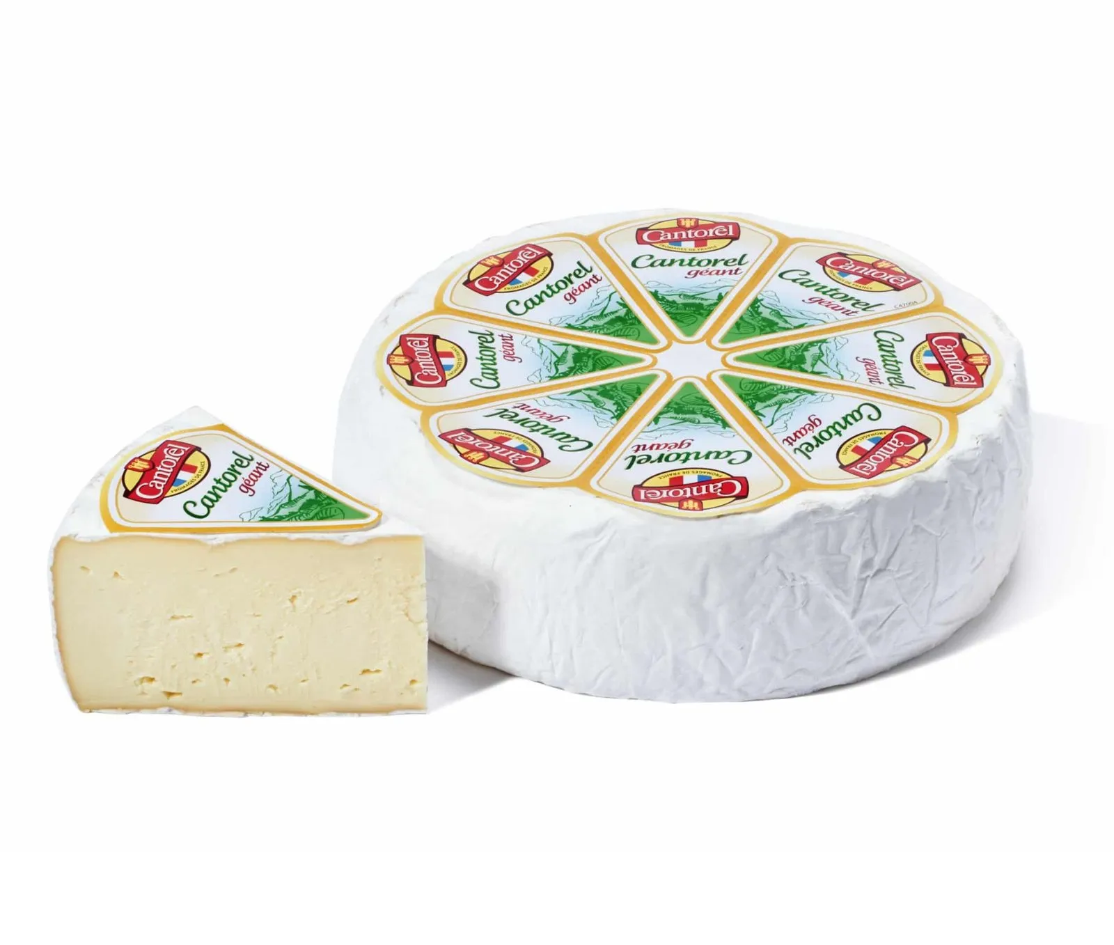 Queso Camembert Cantorel Geant 2,2Kg x 2Ud — Quesos Frescos / Tiernos