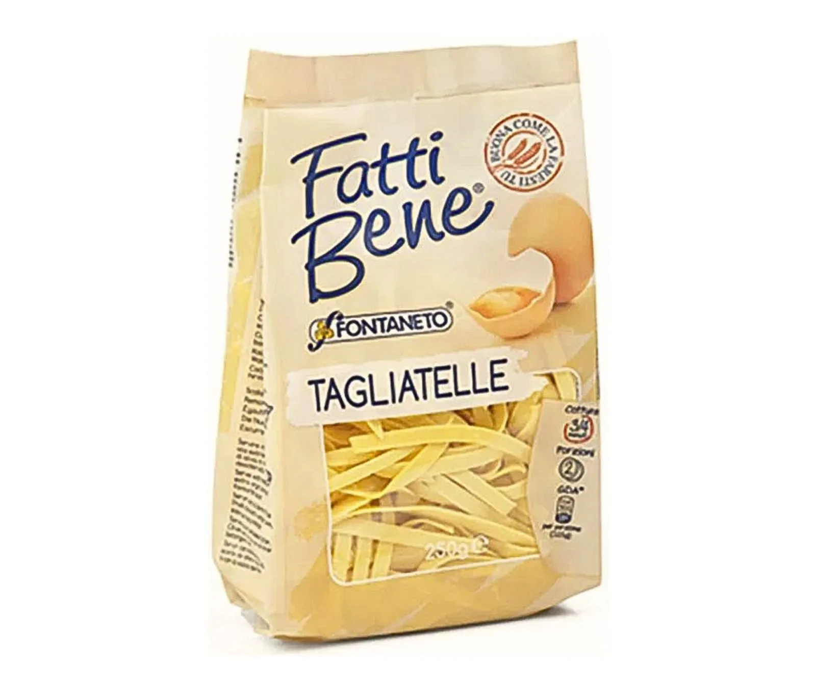 Tagliatelle Fatti Bene Fontaneto 250g x 12Ud — Panes / Pastas / Harinas