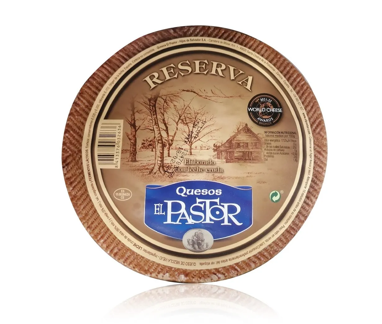 Queso Horeca Reserva Mezcla El Pastor 3Kg x 2Ud — Quesos Viejos / Añejos