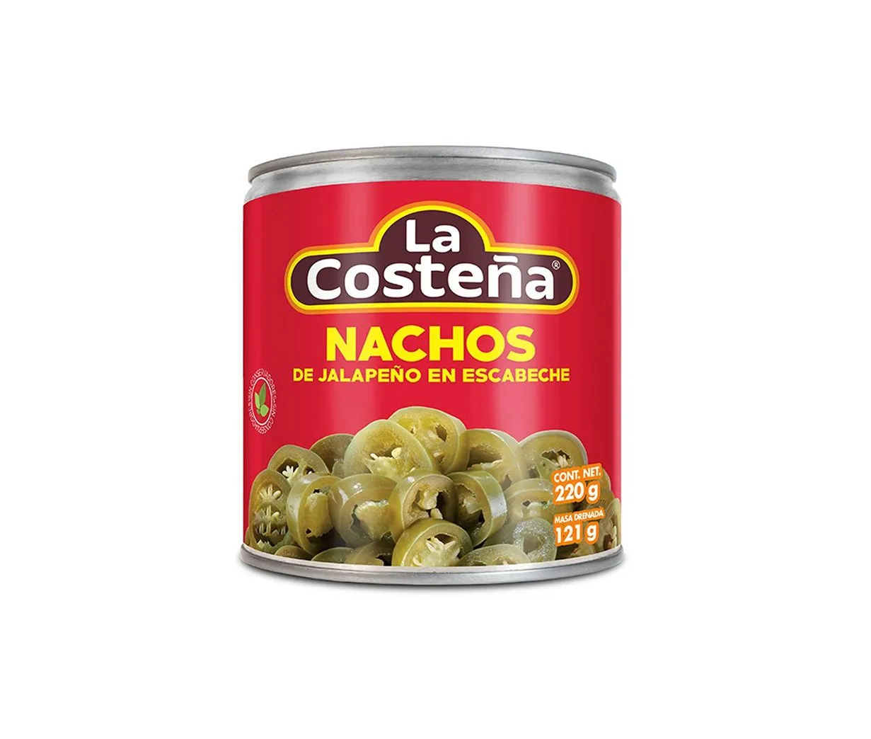Jalapeños Nachos La Costeña 220g x 24Ud — Conservas / Salsas / Aceites