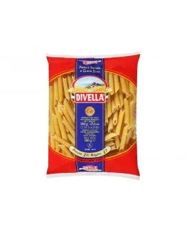 Penne Ziti Rigatte Divella nº27 500g x 24Ud — Panes / Pastas / Harinas
