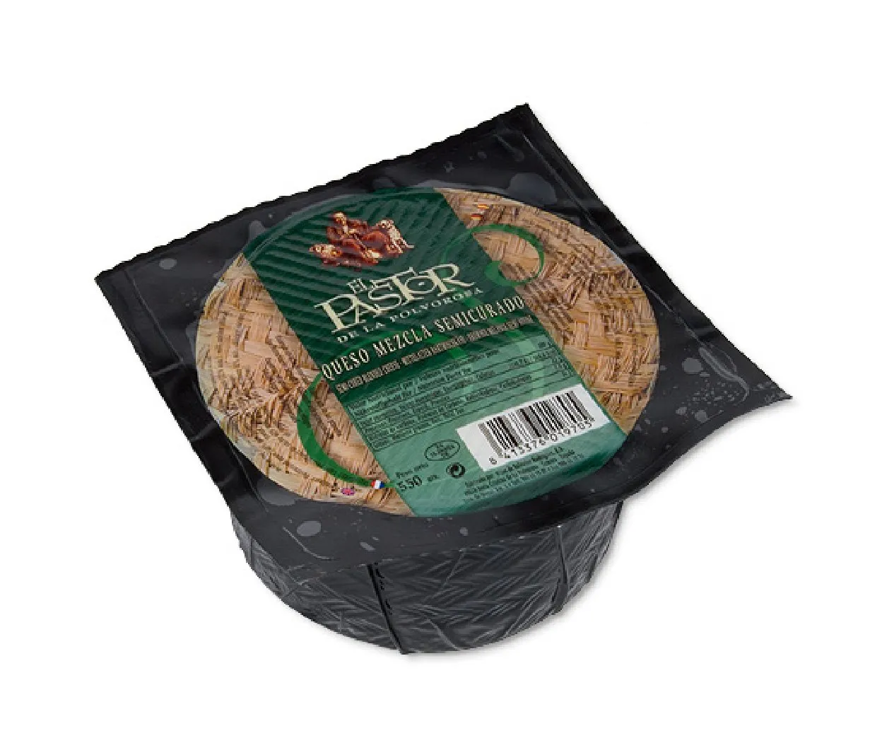 Queso Mini Mezcla 550g Pastor x 6Ud — Quesos Semicurados