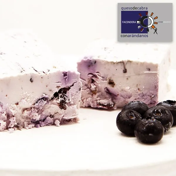 Queso Cabra Arándanos Facendera 340g