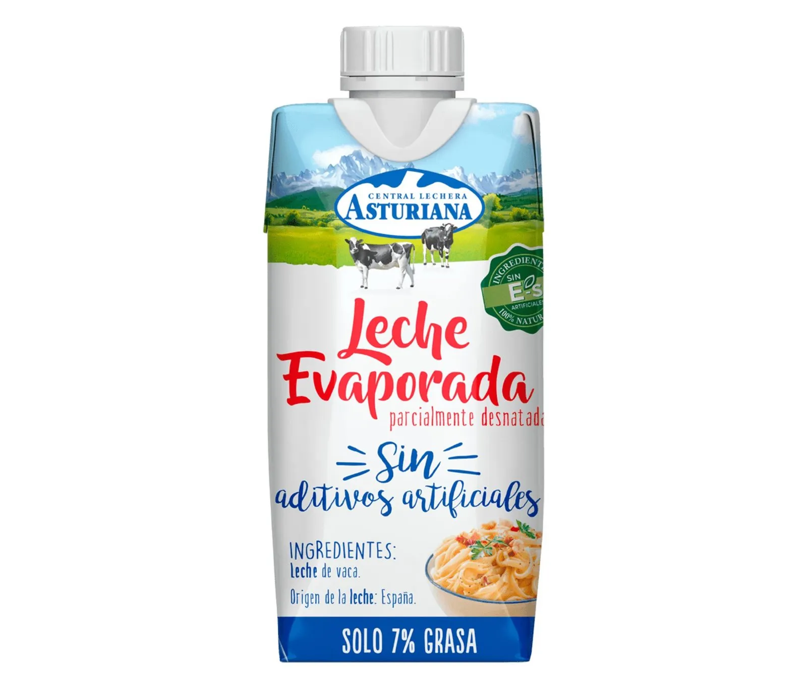 Leche Evaporada La Asturiana 345g x12Ud