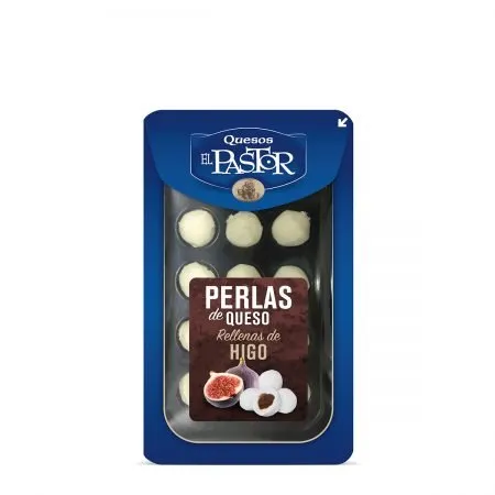 Perlas con Higos El Pastor 125g x 8Ud — Quesos Frescos / Tiernos