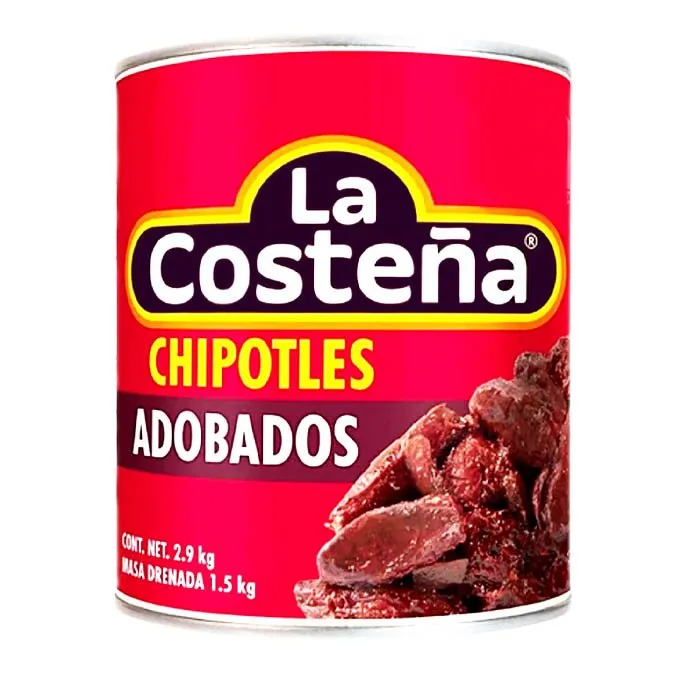 Chile Chipotle Lata 2,8Kg x 6Ud — Conservas / Salsas / Aceites