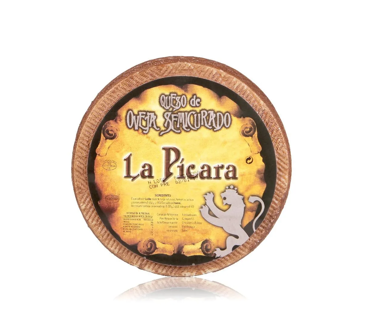 Queso Semicurado La Pícara Oveja 3Kg x 2Ud — Quesos Semicurados