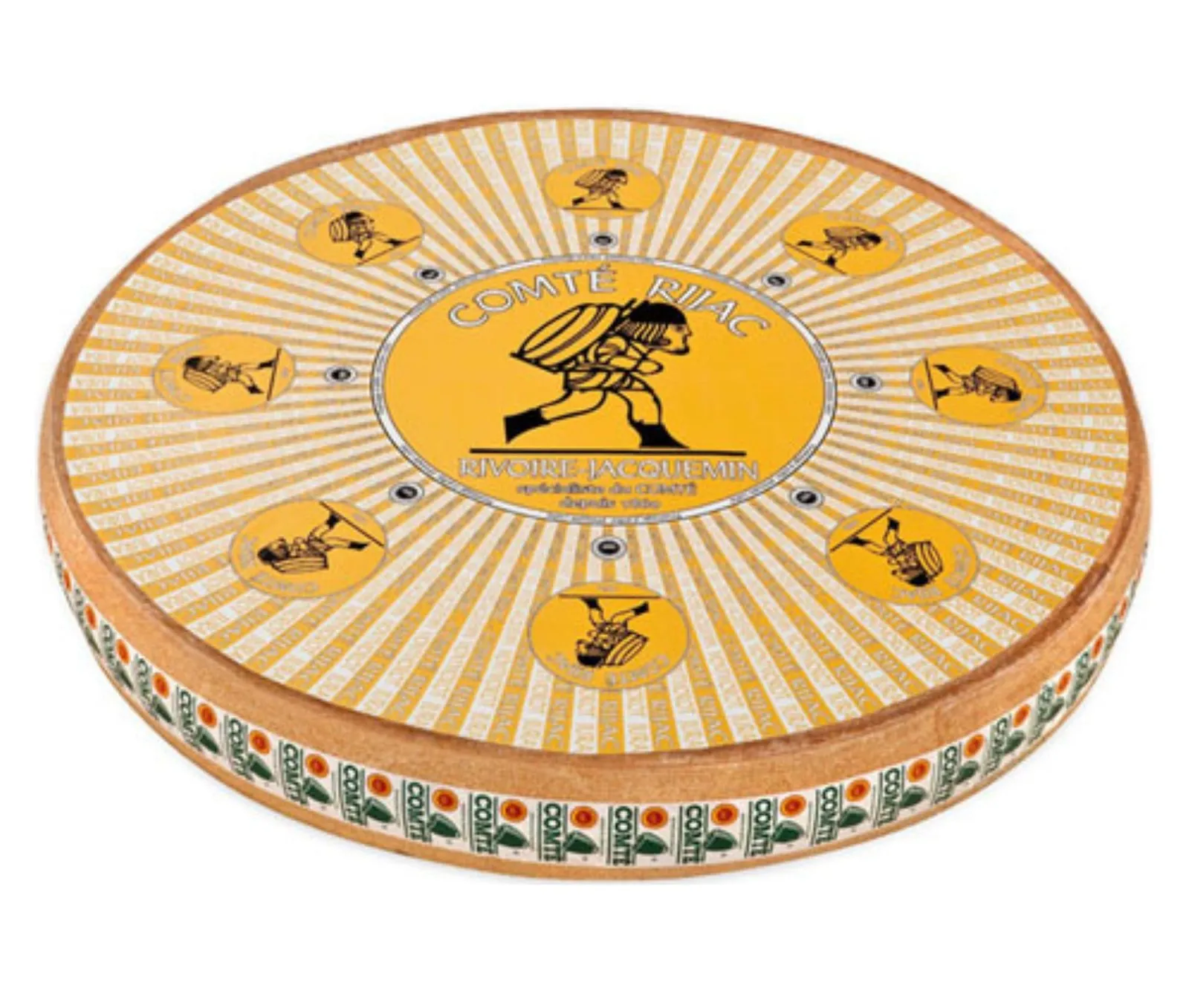 Queso Comté 24 Meses Leche Cruda Rueda 36Kg — Quesos Importación
