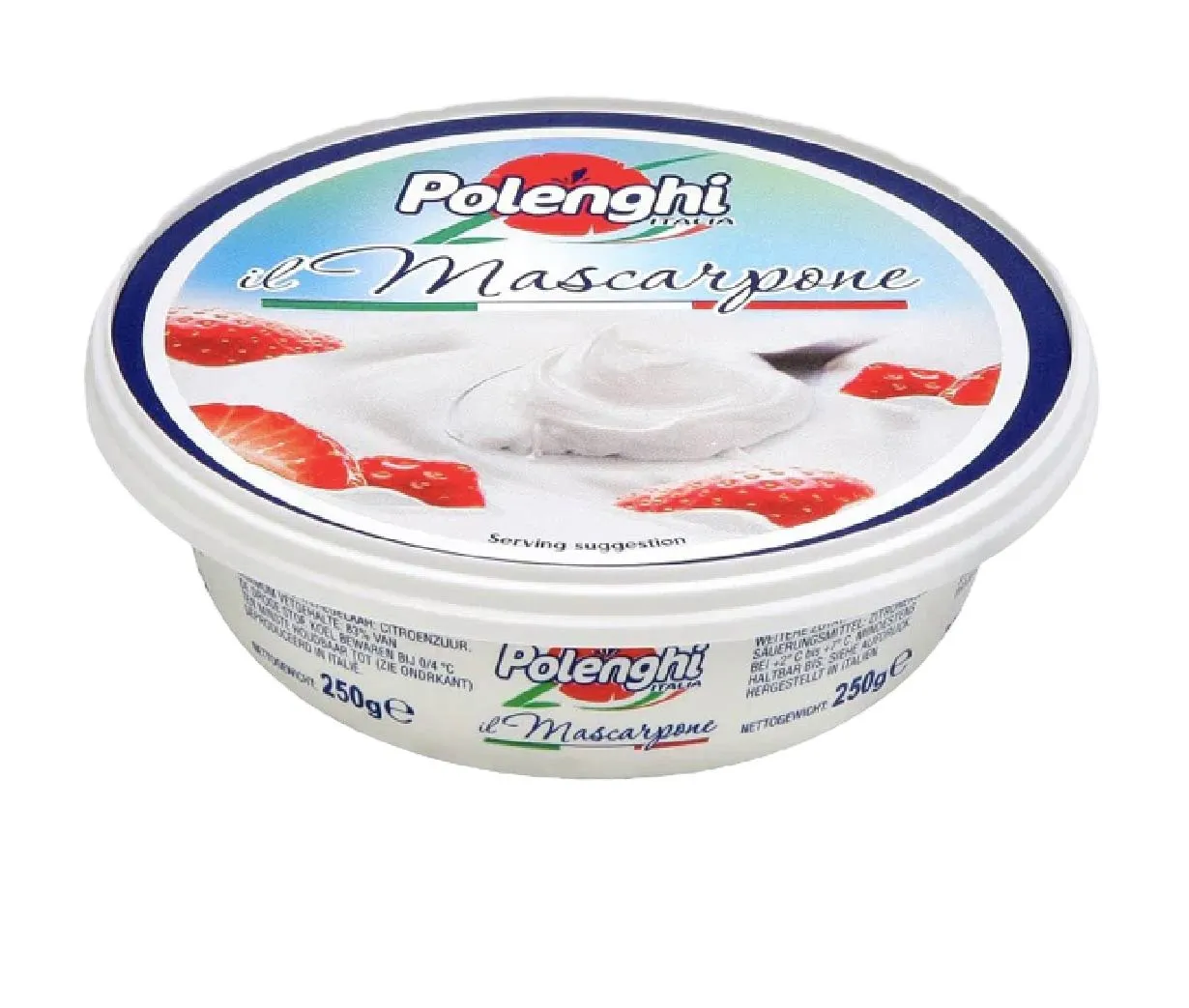 Queso Mascarpone Polenghi 250g x 6Ud — Quesos Frescos / Tiernos