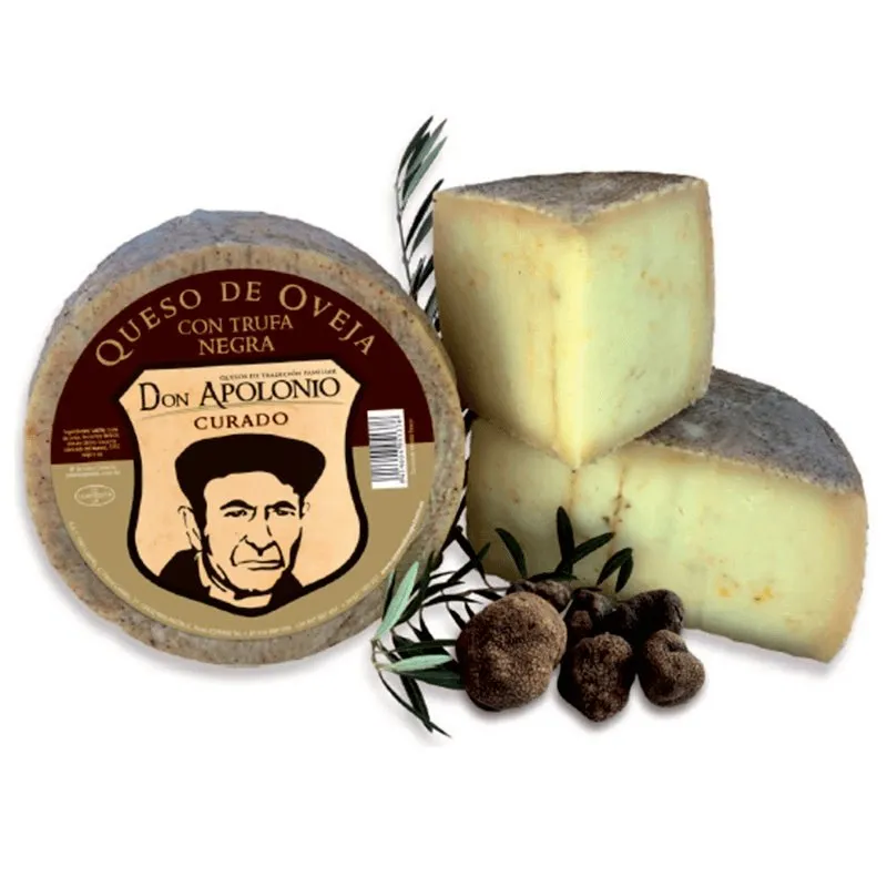 Queso Oveja Trufa Don Apolonio 3Kg x 2Ud — Quesos Curados