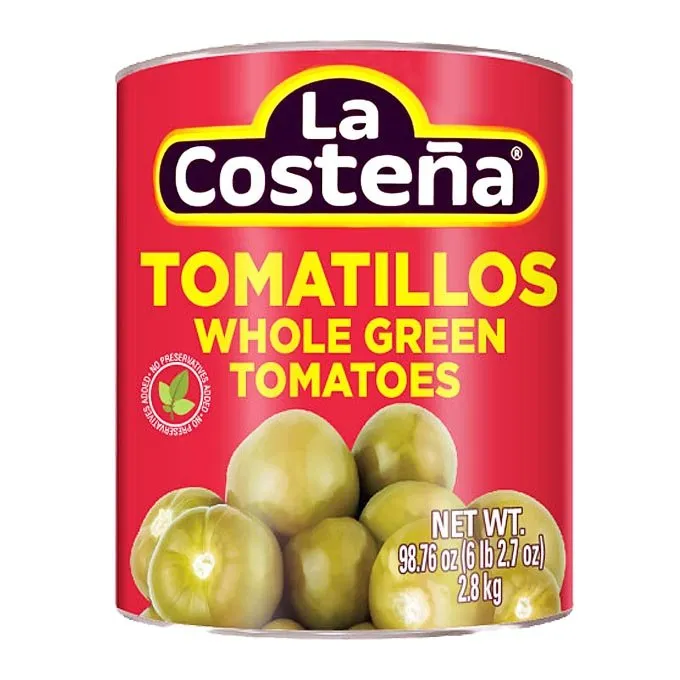 Tomatillos Verdes Lata 2,8Kg x 6Ud — Conservas / Salsas / Aceites