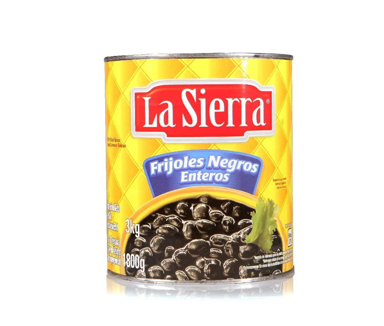 Frijoles Negros Enteros La Sierra 3Kg x 6Ud — Conservas / Salsas / Aceites