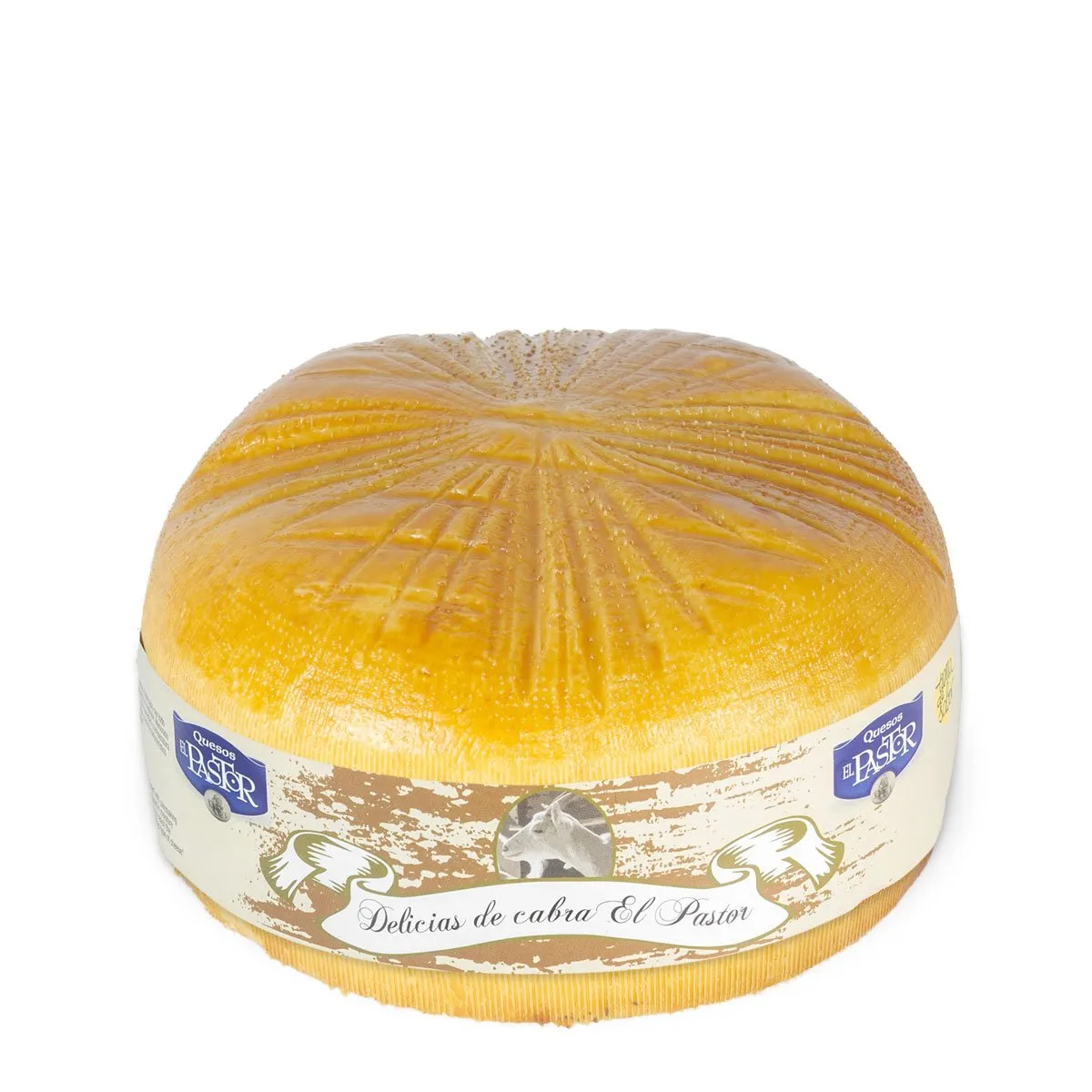 Queso Delicias de Cabra El Pastor 2,2Kg x 2Ud — Quesos Semicurados