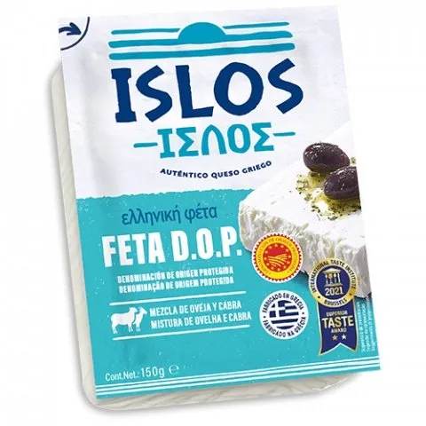 Queso Feta Islos DOP 150g x 12Ud — Quesos Frescos / Tiernos