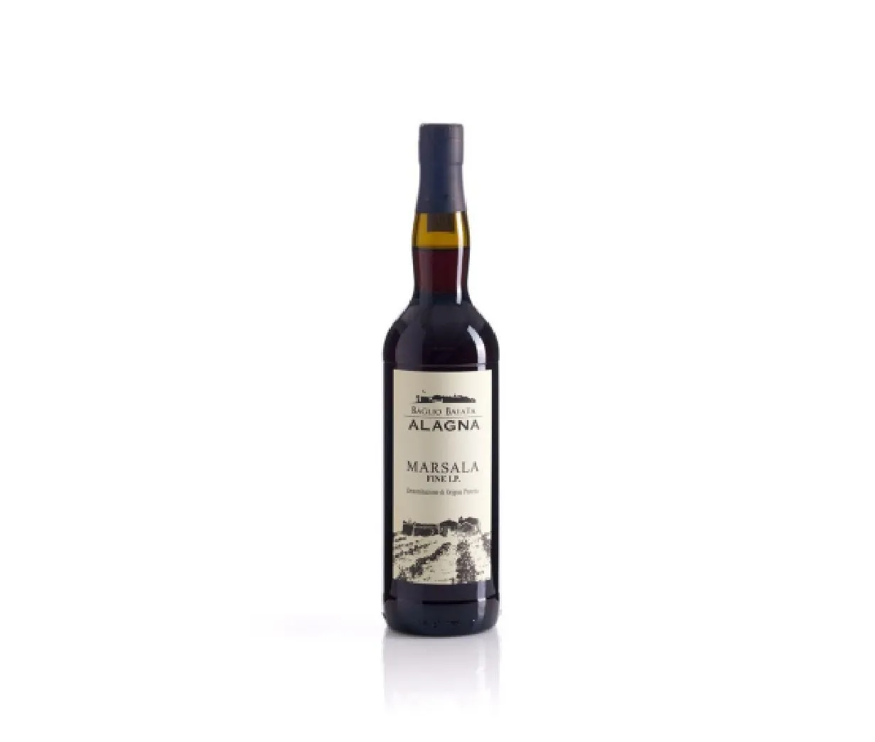 Marsala Fine Ambra Secco Alagna Sicilia 75cl x 6Ud — Bebidas