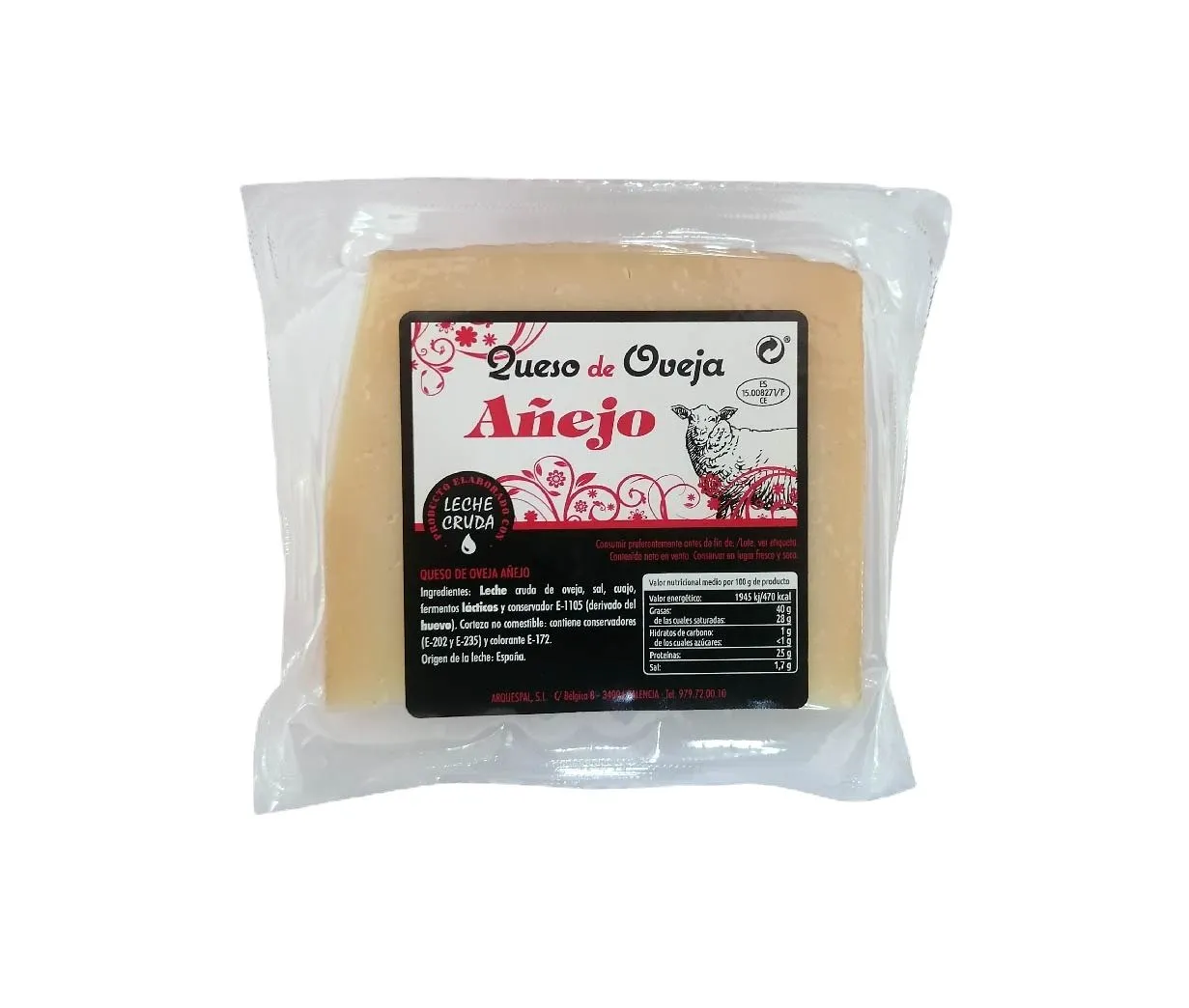 Cuñas Oveja Añejo Segunda x 16Ud — Quesos Viejos / Añejos