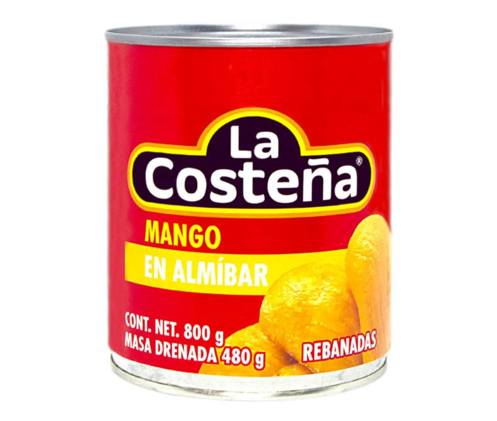 Mango Rebanadas La Costeña 800g x 12Ud — Conservas / Salsas / Aceites