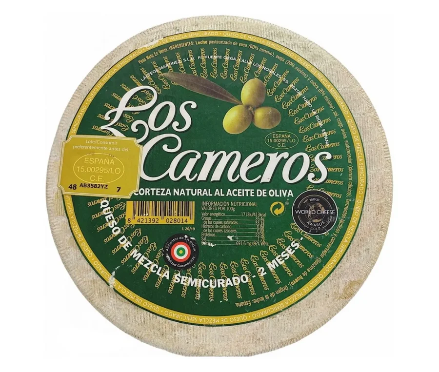 Queso Mezcla Semi Los Cameros 3Kg x 2Ud — Quesos Semicurados