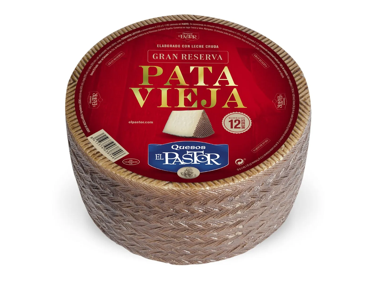 Queso Mezcla Añejo Pata Vieja 3Kg x 2Ud — Quesos Viejos / Añejos