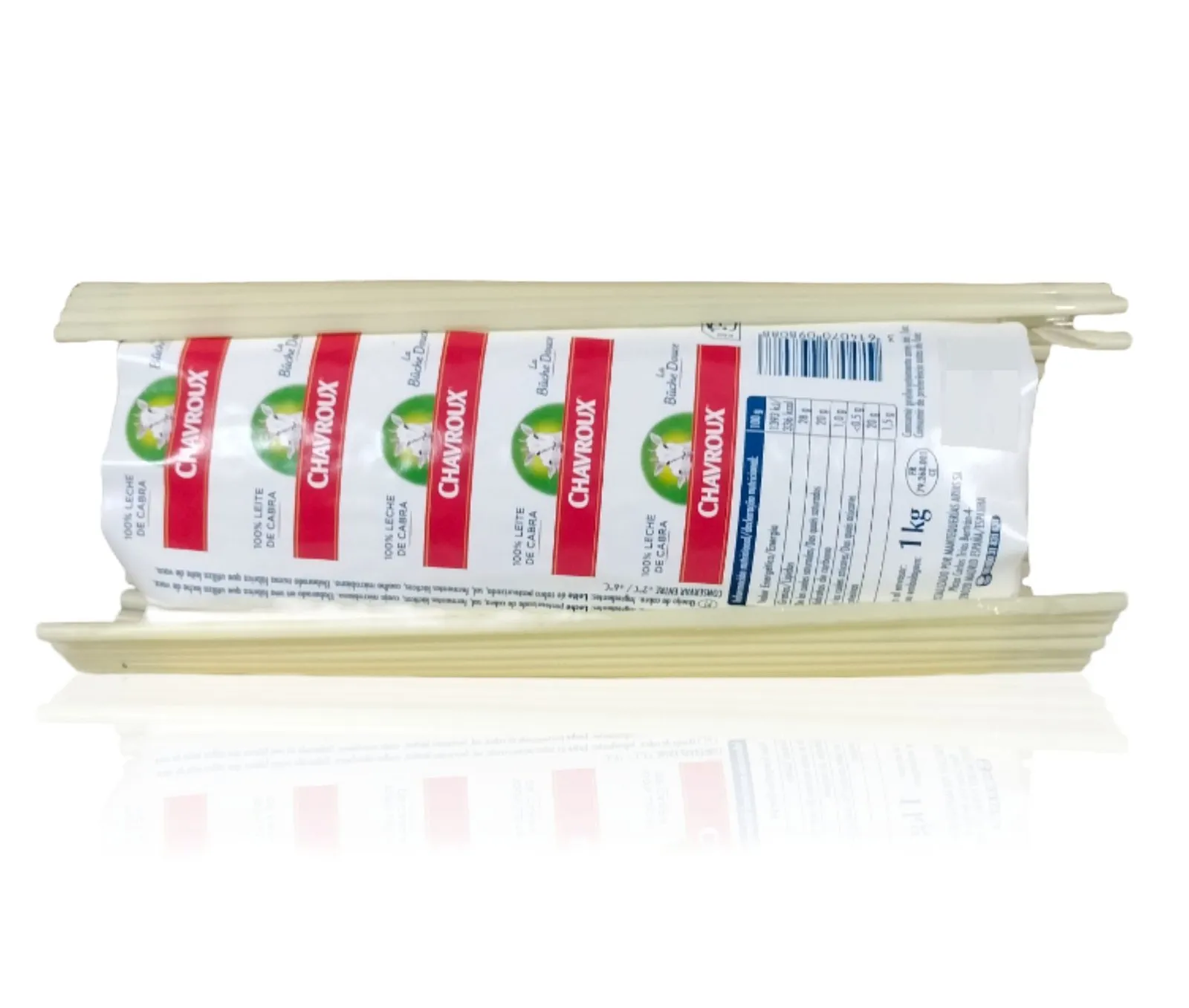 Rulo Cabra Chavroux 1Kg x 1Ud — Quesos Frescos / Tiernos
