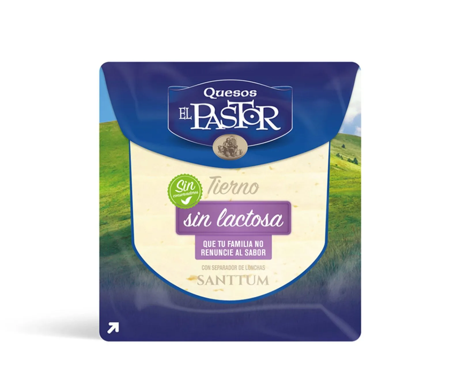 Queso Lonchas 70g Sin Lactosa x 18Ud — Quesos Frescos / Tiernos