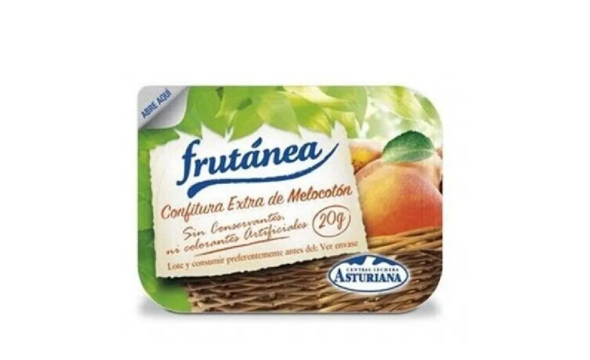 Confitura Extra Melocotón Frutánea 20g x 96ud — Membrillos / Dulces