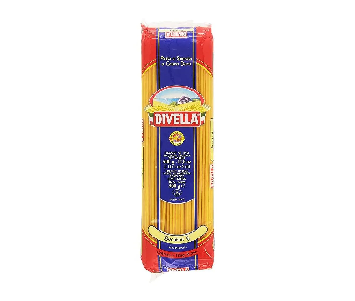 Bucatini nº6 500g Divella x 36Ud — Panes / Pastas / Harinas
