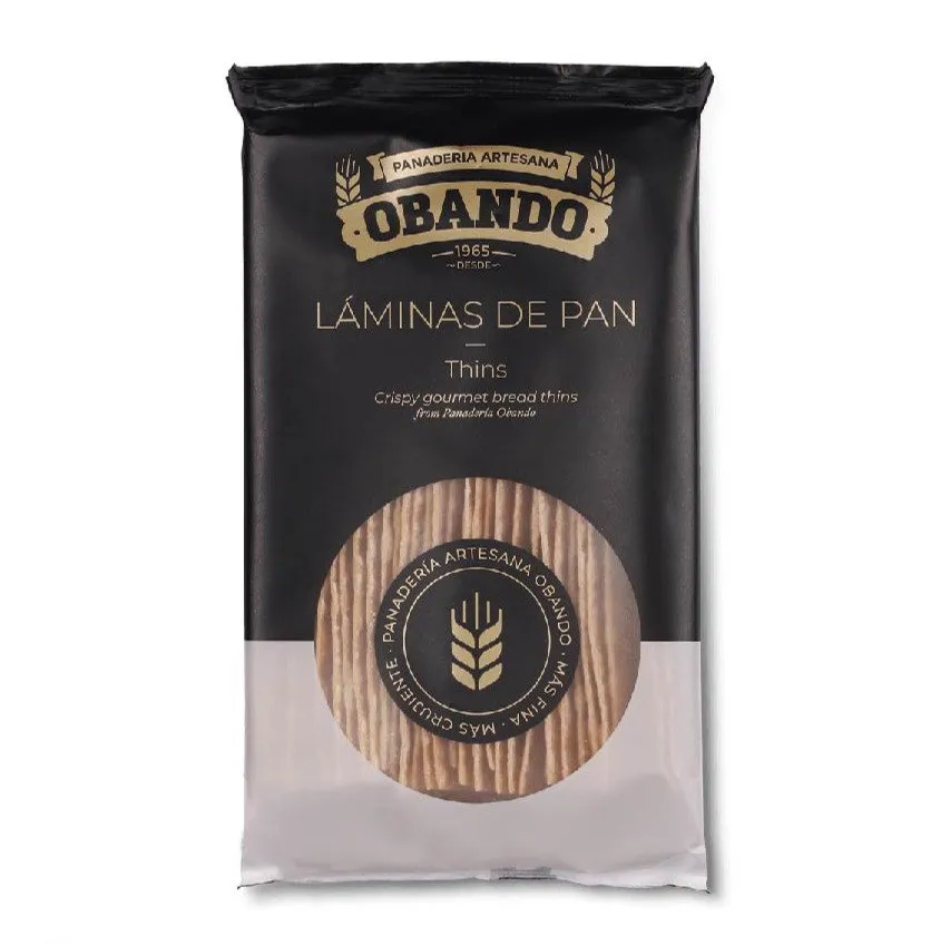 Láminas de Pan Obando 150g x 10Ud — Panes / Pastas / Harinas