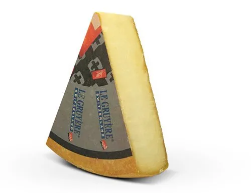 Queso Gruyere Suizo 15m 1/8 4,5Kg x 2Ud — Quesos Importación