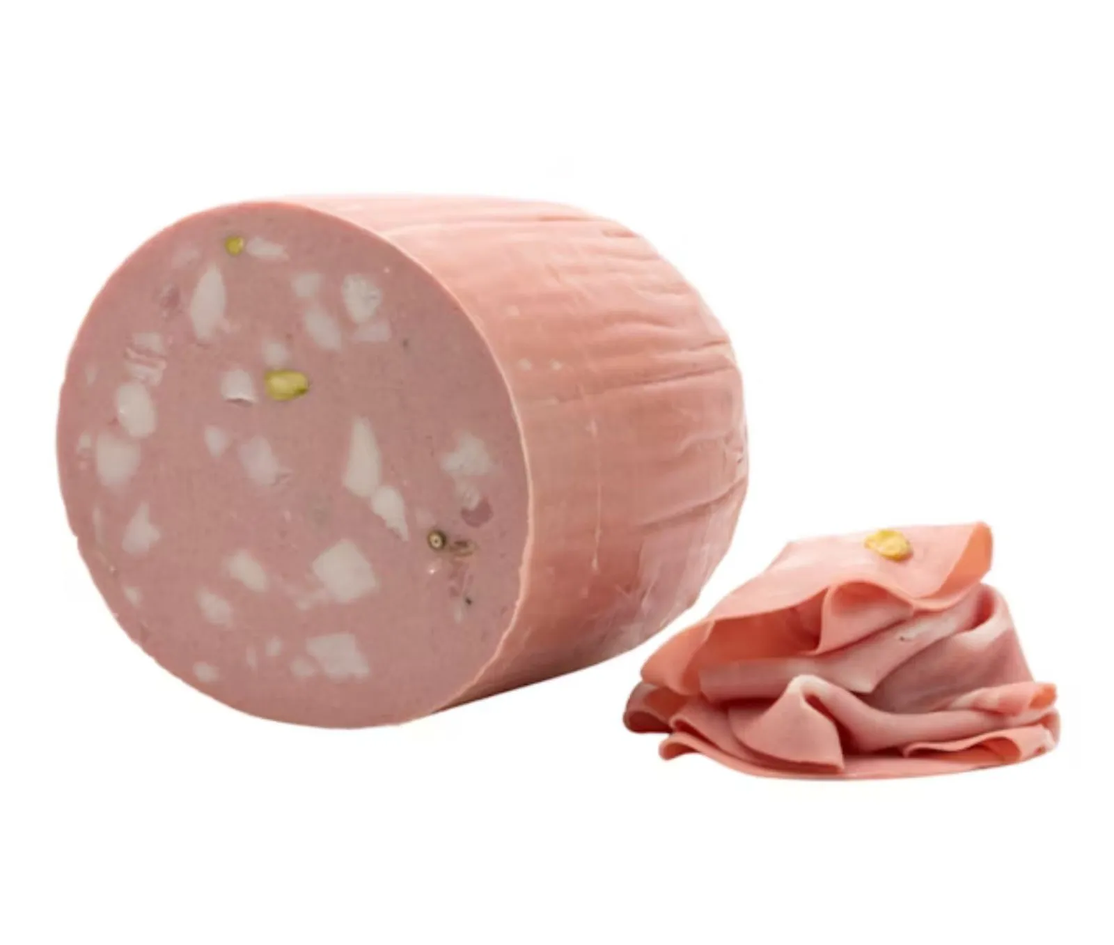 Mortadella Tricolore Pistacchio 3,5Kg x 2Ud — Embutidos / Cárnicos
