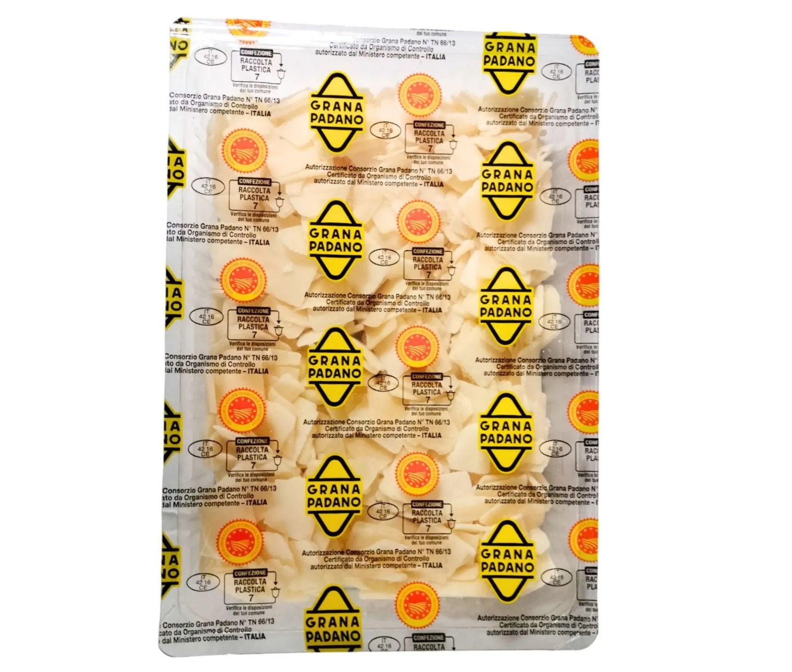 Queso Grana Padano Lascas 500g x 8Ud — Productos Italianos