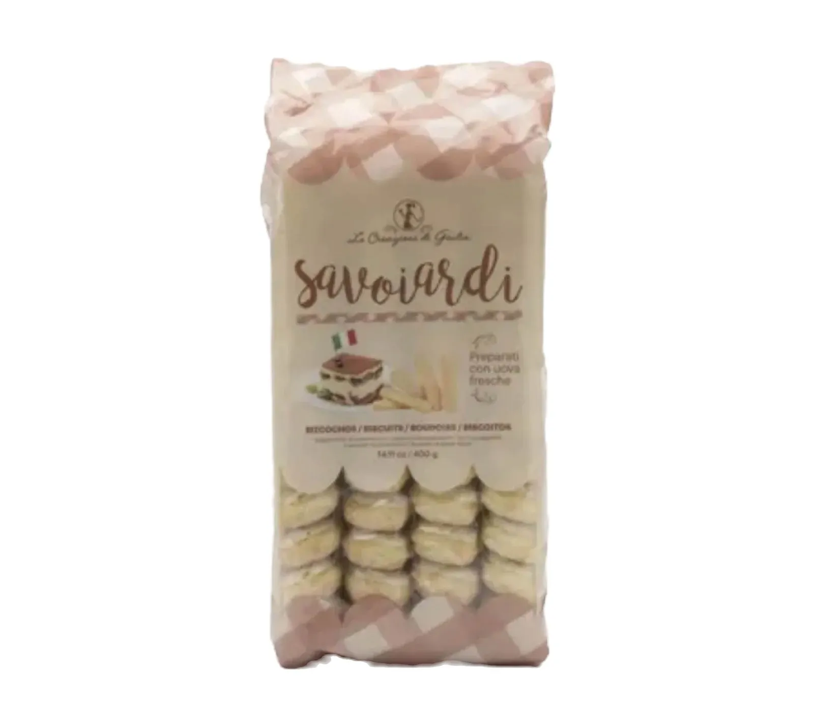 Savoiardi Le Creazione Di Giulia 400g x 15Ud — Membrillos / Dulces