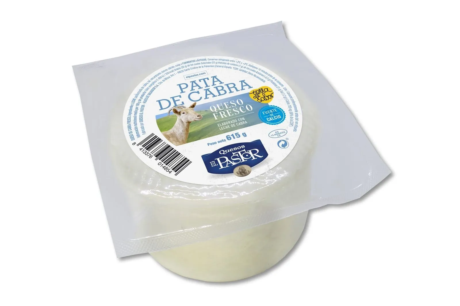 Queso Baby Pata Cabra Fresco 615g x 6Ud — Quesos Frescos / Tiernos